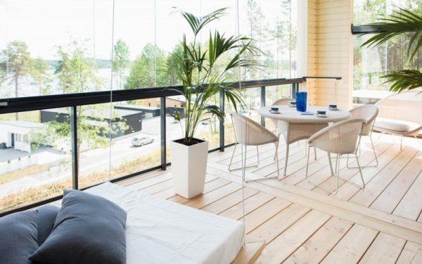 Lehtikuusi-terassi on kestävä