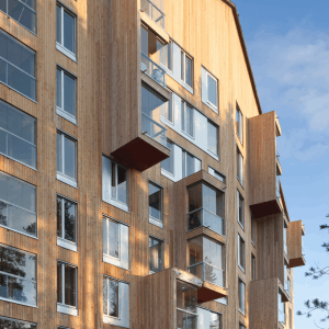 Siparila topcoat wood cladding, Puukuokka
