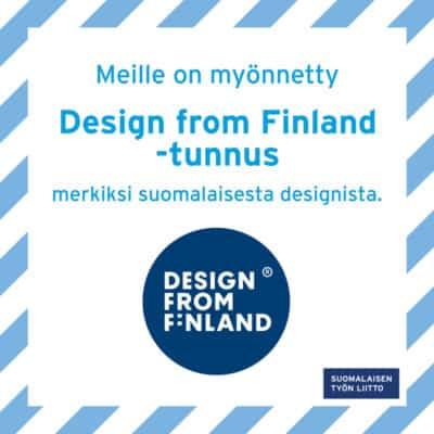 Siparilalle on myönnetty Design from Finland tunnusd