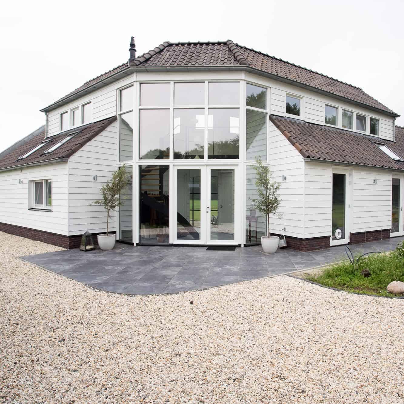 Topcoat house cladding